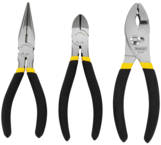 STANLEY® 3 Piece Basic Plier Set - Caliber Tooling