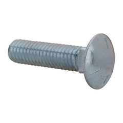 Value Collection - 7/16-14 UNC 1-3/4" Length Under Head, Standard Square Neck, Carriage Bolt - Grade 5 Steel, Zinc-Plated Finish - Caliber Tooling