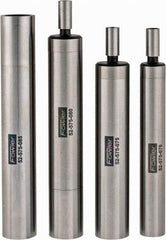 Fowler - 3/8, 1/2 Inch Shank Diameter, 0.0002 Inch Accuracy, Edge Finder Set - 0.5 Inch Head Diameter, Cylindrical Head Type, Includes 4 Attachments, Wooden Case, 4 Pieces - Caliber Tooling