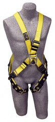 DBI/SALA - 420 Lb Capacity, Size Universal, Full Body Tower Climbers Safety Harness - Polyester Webbing, Front D-Ring, Pass-Thru Leg Strap, Pass-Thru Chest Strap - Caliber Tooling