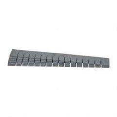 Quantum Storage - 22.4" Wide x 3" High, Gray Bin Divider - Use with DG93030 - Caliber Tooling