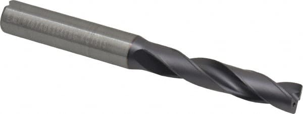 Kennametal - 21/64" 180° Spiral Flute Solid Carbide Screw Machine Drill Bit - Caliber Tooling