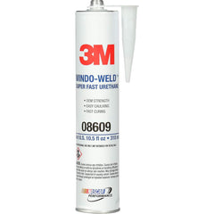 3M - Automotive Sealants & Gasketing; Container Size: 10.5 oz ; Color: Black ; Container Type: Cartridge ; Full Cure Time (Hours): 24 - Exact Industrial Supply