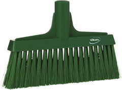 Vikan - 6-3/4" OAL Polyester Bristle Lobby Broom - 3" Bristle Length, 9-1/2" Wide - Caliber Tooling