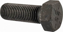 Value Collection - 1-3/4 - 5 UNC, 5" Length Under Head Hex Head Cap Screw - Partially Threaded, Grade 8 Alloy Steel, Uncoated, 2-5/8" Hex - Caliber Tooling