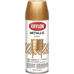 Krylon - Brass (Color), Gloss, Metallic Spray Paint - 12 oz Container - Caliber Tooling