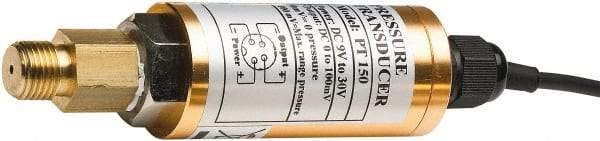 Extech - 150 Max psi, NPT Connection Pressure Transducer - 1/4" Thread - Caliber Tooling