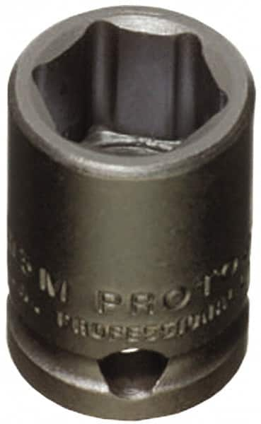 Proto - 3/8" Drive 20mm Standard Impact Socket - 6 Points, 1-3/32" OAL - Caliber Tooling