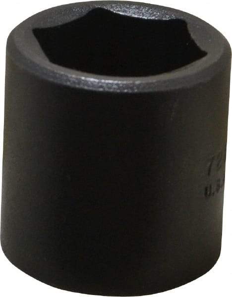 Proto - 3/8" Drive 13/16" Standard Impact Socket - 6 Points, 1-7/32" OAL - Caliber Tooling