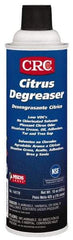 CRC - 16 oz Can Cleaner/Degreaser - Liquid, Petroleum Distillate, Citrus - Caliber Tooling