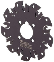 Kennametal - Arbor Hole Connection, 1-1/16" Depth of Cut, 4" Cutter Diam, Indexable Slotting Cutter - Caliber Tooling