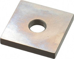 Mitutoyo - 0.143" Square Steel Gage Block - Accuracy Grade 0, Includes Certificate of Inspection - Caliber Tooling