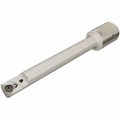 Iscar - 10.01mm Min Bore Diam, 97mm OAL, 16mm Shank Diam, IHAXF-E Indexable Boring Bar - 75.01mm Max Bore Depth, TPGX 73.. Insert - Caliber Tooling