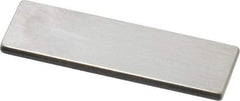 Mitutoyo - 0.06" Rectangular Steel Gage Block - Accuracy Grade 0, Includes Certificate of Inspection - Caliber Tooling