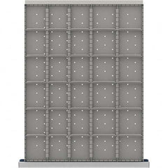 LISTA - 30-Compartment Drawer Divider Layout for 3.15" High Drawers - Caliber Tooling