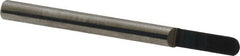 Accupro - 1/8 Inch Diameter, 1-1/2 Inch Overall Length, 3/8 Inch Split Length, Solid Carbide, Full Radius Split End Carbide Blank - Single End - Caliber Tooling