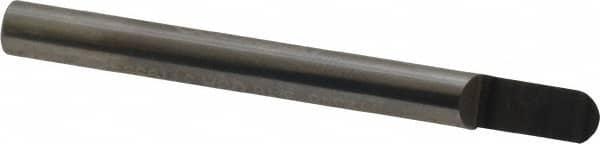 Accupro - 3/16 Inch Diameter, 2 Inch Overall Length, 3/8 Inch Split Length, Solid Carbide, Full Radius Split End Carbide Blank - Single End - Caliber Tooling