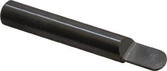 Accupro - 3/8 Inch Diameter, 2-1/2 Inch Overall Length, 1/2 Inch Split Length, Solid Carbide, Full Radius Split End Carbide Blank - Single End - Caliber Tooling