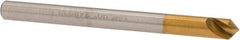 Melin Tool - 1/8" Head Diam, 1/8" Shank Diam, 1 Flute 90° Cobalt Countersink - Caliber Tooling