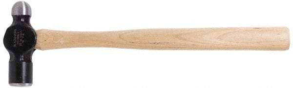 Blackhawk by Proto - 1 Lb Head Forged Steel Ball Pein Hammer - 14" Wood Handle, 14" OAL - Caliber Tooling