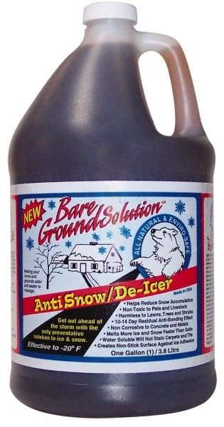 Bare Ground Solutions - 1 Gal Jug Magnesium Chloride Liquid - Effective to -25°F - Caliber Tooling