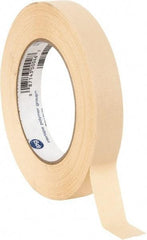 Intertape - 3/4" Wide x 60 Yd Long Tan Paper Masking Tape - Series PG5, 6.3 mil Thick, 25 In/Lb Tensile Strength - Caliber Tooling