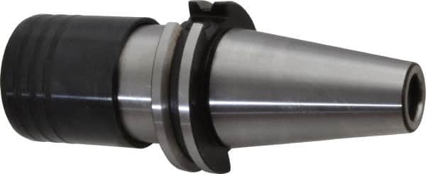 Accupro - CAT40 Taper Shank Rigid Tapping Adapter - #0 to 7/8" Tap Capacity, 90mm Projection, Size 2 Adapter, Quick Change, Through Coolant - Exact Industrial Supply