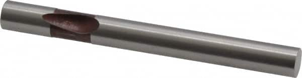 Dayton Lamina - 1/4" Shank Diam, Ball Lock, A2 Grade Tool Steel, Solid Mold Die Blank & Punch - 2-1/2" OAL, Blank Punch, Regular (LPB) Series - Caliber Tooling