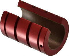 Pacific Bearing - 1" Inside Diam, 3,525 Lbs. Static Capacity, Open Linear Bearing - Caliber Tooling