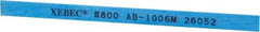 Value Collection - Rectangular, Ceramic Fiber Finishing Stick - 4" Long x 15/64" Wide x 1/32" Thick, 800 Grit, Super Fine Grade - Caliber Tooling