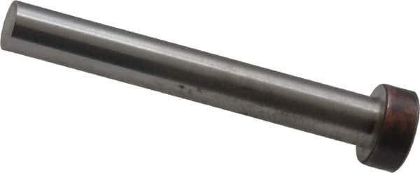 Dayton Lamina - 5/16" Head Diam, 3/16" Shank Diam, Basic Head, A2 Grade Tool Steel, Solid Mold Die Blank & Punch - 1/8" Head Height, 1-1/2" OAL, Blank Punch, Regular (KPB) Series - Caliber Tooling