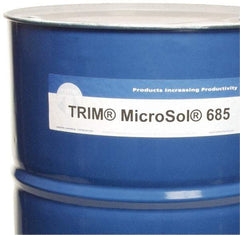 Master Fluid Solutions - Trim MicroSol 685, 54 Gal Drum Cutting & Grinding Fluid - Semisynthetic, For Machining - Caliber Tooling