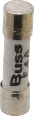 Cooper Bussmann - 250 VAC, 32 VDC, 4 Amp, Fast-Acting Miniature Ceramic Fuse - 20mm OAL, 5mm Diam - Caliber Tooling