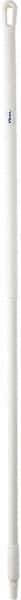 Vikan - 59 x 1-1/4" Fiberglass Squeegee Handle - European Threaded Connection, White - Caliber Tooling