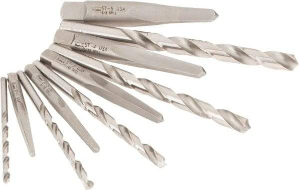 Irwin - #5 to #1" Tap Extractor Set - 10 Pieces - Caliber Tooling