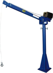 Vestil - 2,000 Lb Load Capacity, Steel Winch Operated Crane - 7' 17/64" Span - Caliber Tooling