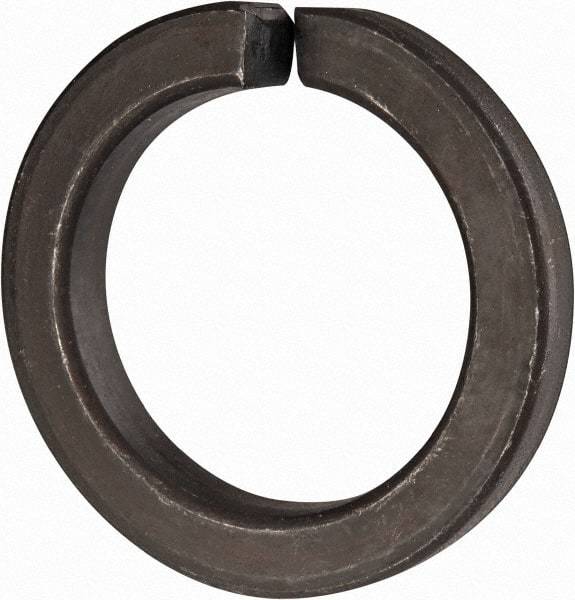 Value Collection - 2", 2.008" ID, 0.422" Thick Split Lock Washer - Grade 8 Spring Steel, Uncoated, 2.008" Min ID, 2.039" Max ID, 2.936" Max OD - Caliber Tooling