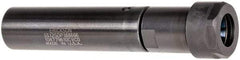 Kennametal - Straight Shank, Series DA180, Double Angle Reamer Collet Chuck - 2.96 Inch Projection, 1/32 to 3/4 Inch Collet Capacity, 4-1/2 Inch Shank Length - Exact Industrial Supply