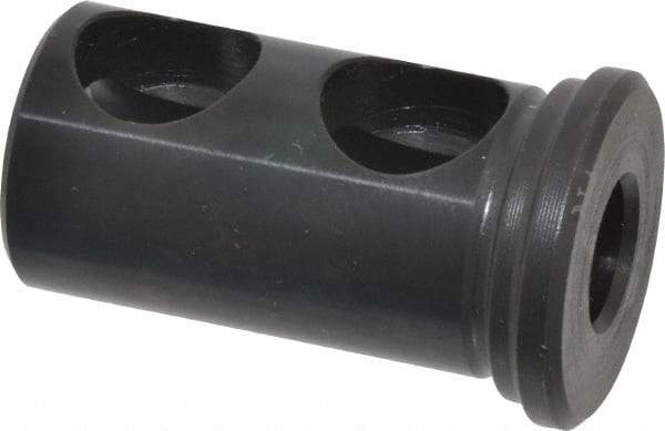 Global CNC Industries - 1/2" ID, 1" OD, 1-3/4" Length Under Head, Type J Lathe Tool Holder Bushing - 5/8" Hole Diam - Exact Industrial Supply