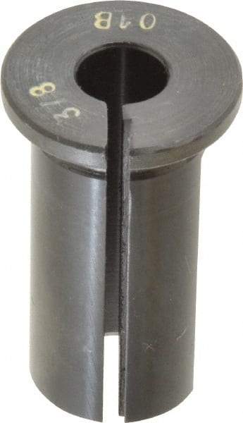 Global CNC Industries - 3/8" ID, 3/4" OD, 1-1/2" Length Under Head, Type B Lathe Tool Holder Bushing - Type B, 0.19 Inch Thick Head - Exact Industrial Supply