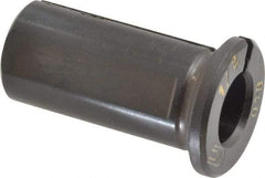 Global CNC Industries - 1/2" ID, 3/4" OD, 1-1/2" Length Under Head, Type B Lathe Tool Holder Bushing - Type B, 0.19 Inch Thick Head - Exact Industrial Supply