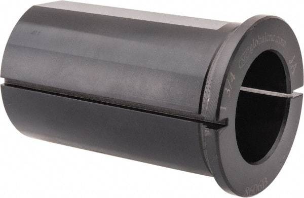 Global CNC Industries - 1-3/4" ID, 2-1/2" OD, 4" Length Under Head, Type B Lathe Tool Holder Bushing - Type B, 0.334 Inch Thick Head - Exact Industrial Supply