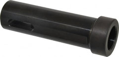 Global CNC Industries - MT3 Inside Morse Taper, Standard Morse Taper to Straight Shank - 4" OAL, Alloy Steel, Hardened & Ground Throughout - Exact Industrial Supply