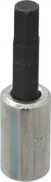 Proto - 1/4" Drive, 6mm Hex Bit Socket - 1-7/8" OAL, 1" Bit Length - Caliber Tooling