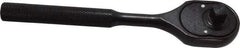 Proto - 3/8" Drive Pear Head Ratchet - Black Oxide Finish, 7" OAL, 24 Gear Teeth - Caliber Tooling