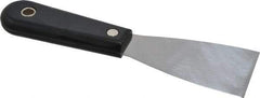 Stanley - 2" Wide Steel Putty Knife - Flexible, Nylon Handle, 7-1/2" OAL - Caliber Tooling