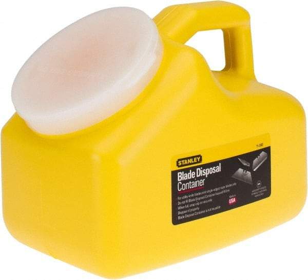 Stanley - Plastic Blade Disposal Container - Plastic - Caliber Tooling