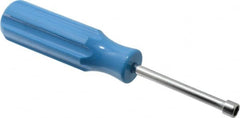 Proto - 6mm Solid Shaft Nutdriver - Plastic Handle, 6-3/4" OAL - Caliber Tooling