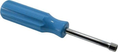 Proto - 7mm Solid Shaft Nutdriver - Plastic Handle, 6-3/4" OAL - Caliber Tooling