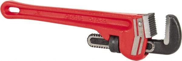 Proto - 12" Steel Straight Pipe Wrench - 2" Pipe Capacity - Caliber Tooling